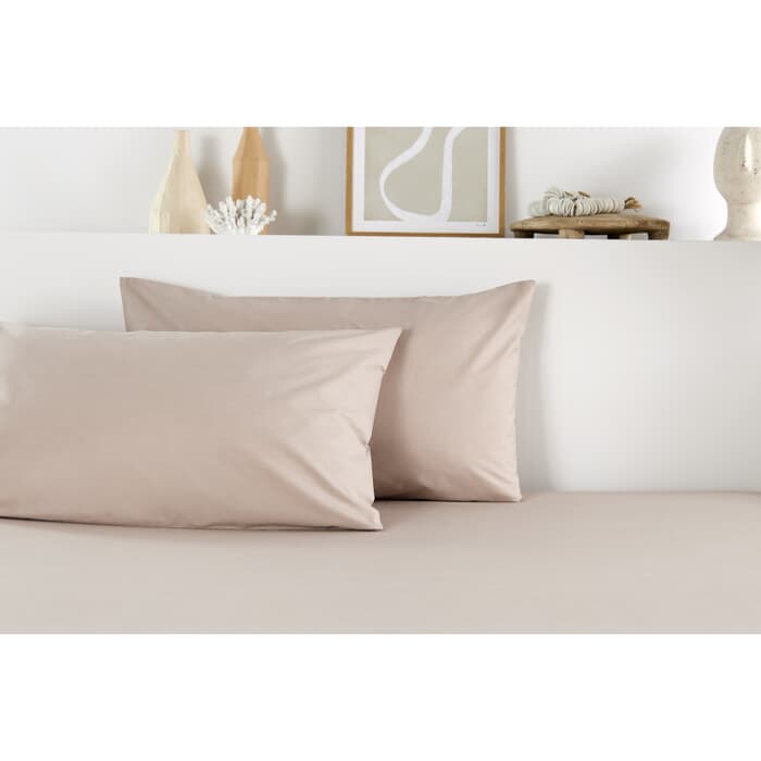 Vantona Shades Cotton 200 Thread Count Mushroom large