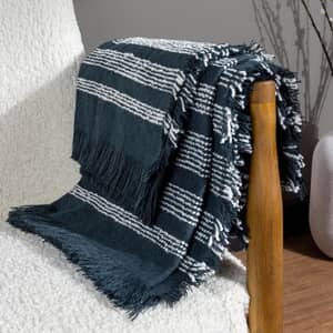 Jour Woven Throw Dusk