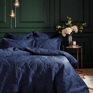 Palmeria Quilted Navy