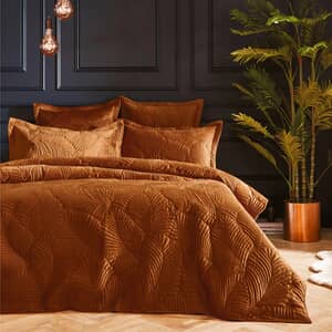 Palmeria Quilted Rust