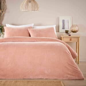 Teddy Fleece Set Blush