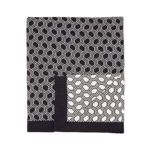 Geo Knitted Throw