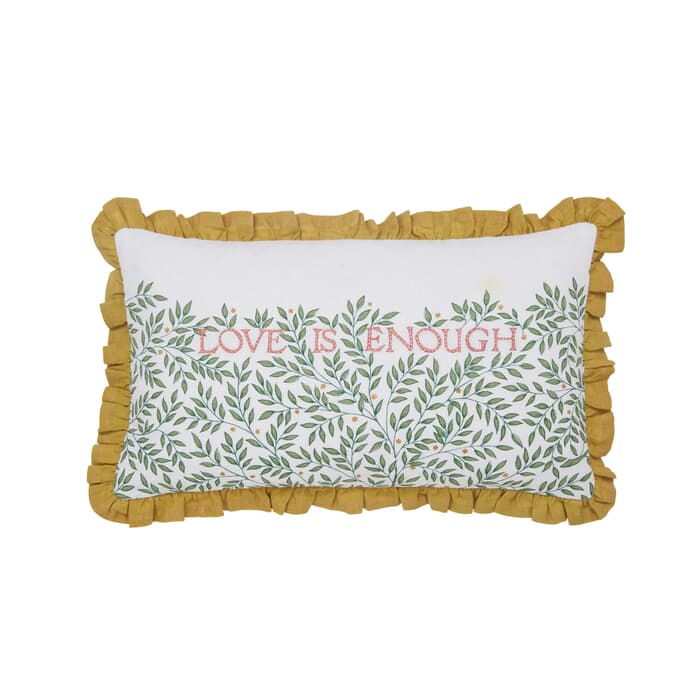 William Morris Love Is Enough Cushion large