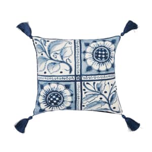 Scrolling Carnation Cushion