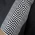Catherine Lansfield Artemis Greek Key Black small 8074C