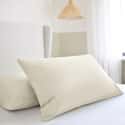 Plain Pillowcase Pair Warm Sand