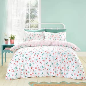 Strawberry Garden White/Red