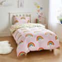 Rainbow Hearts Fleece