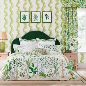Sycamore and Oak Botanical Green