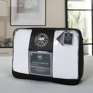 Softened Duck Feather Pillow Pair