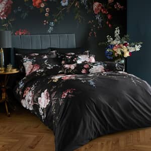 Hauge Fleurs Black