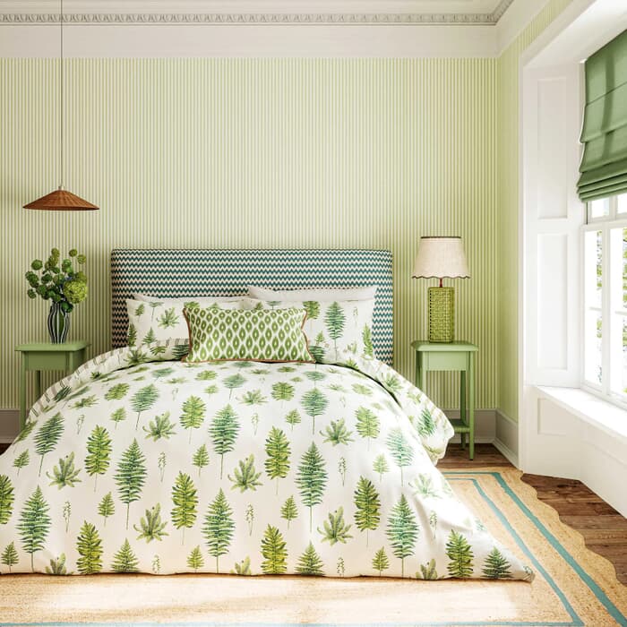 Sanderson Fernery Botanical Green large