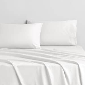 Egyptian Cotton Sateen White
