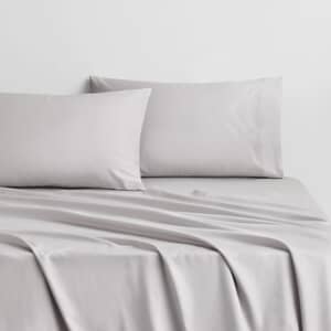 Egyptian Cotton Sateen Silver Mist