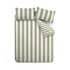 Catherine Lansfield Cove Stripe Green small 8292C