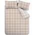 Catherine Lansfield Kelso Check Natural small 8298D