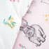 Catherine Lansfield Bunny Tails Disty Flowers Pink small 8304C