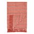 Catherine Lansfield Stripe Chenille Terracotta small 8311THR1