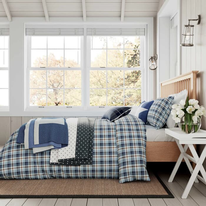 Helena Springfield Cosy Check Blue large