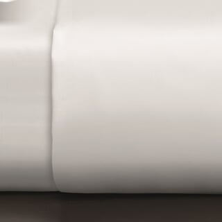 300 Thread Count Cotton Sateen White