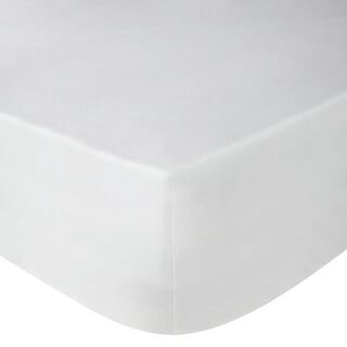300 Thread Count Cotton Sateen White