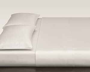 300 Thread Count Cotton Sateen White