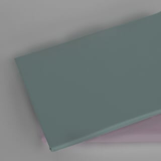 300 Thread Count Cotton Sateen Aqua