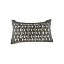 Felix Cushion Scarlet and Neutrals