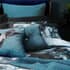 Ted Baker Semi Plain Cushion Blue small 8363A