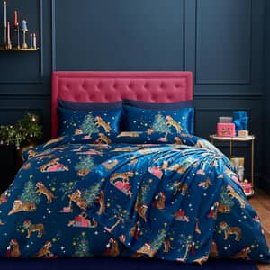 Satin Christmas Tiger