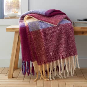 Faux Mohair Throw