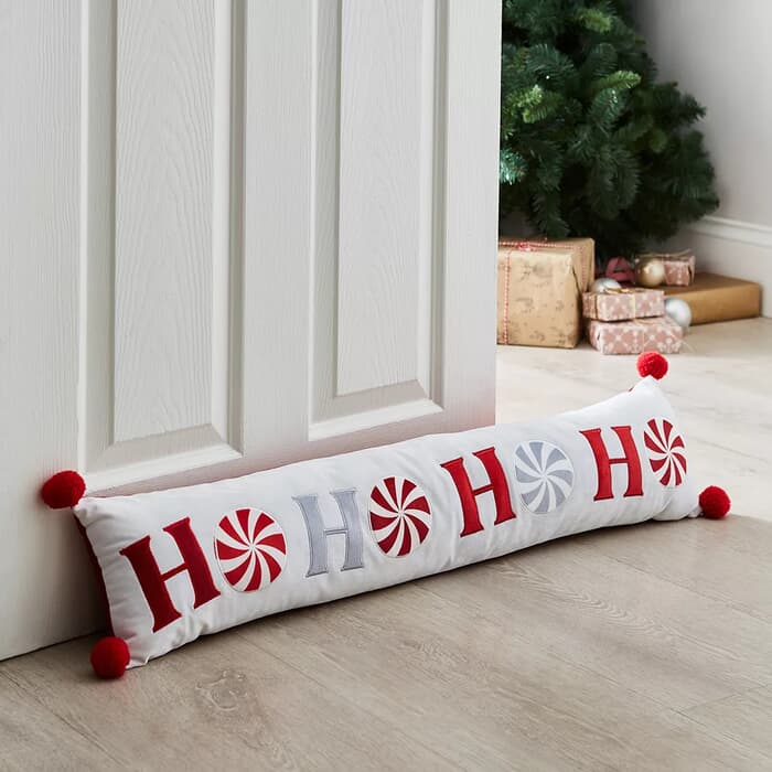 Catherine Lansfield Ho Ho Ho Draught Excluder large