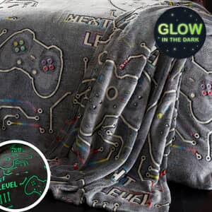 Game Over Fleece Throw
