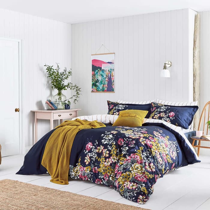 Joules Cambridge Floral French Navy large