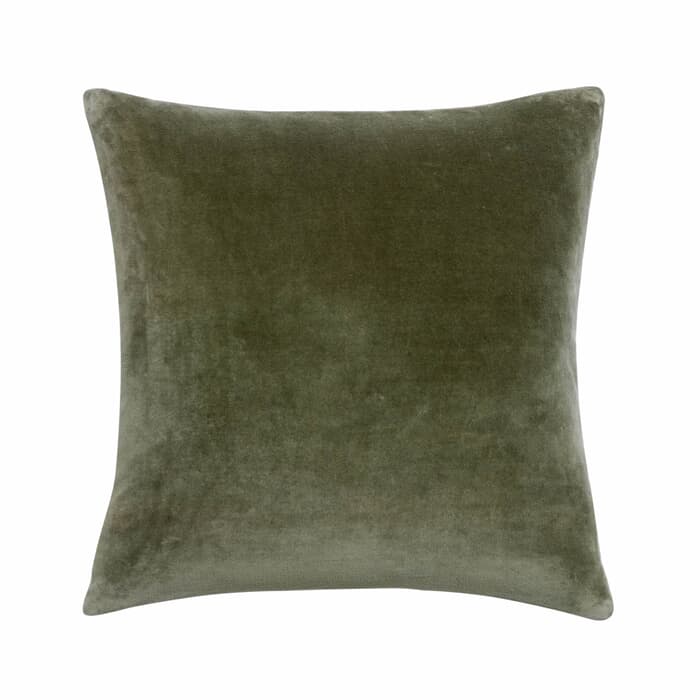 Christy Jaipur Square Cushion Olive large