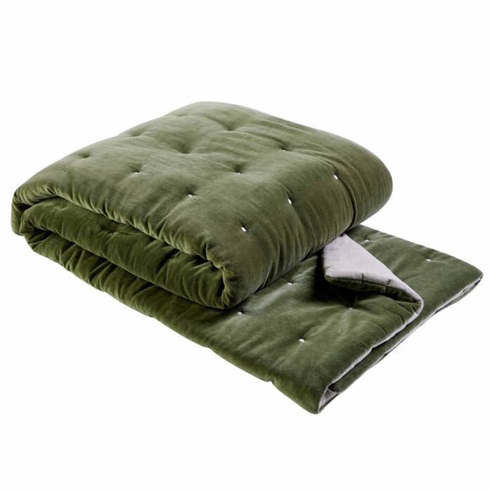 Christy Jaipur Throw Olive large