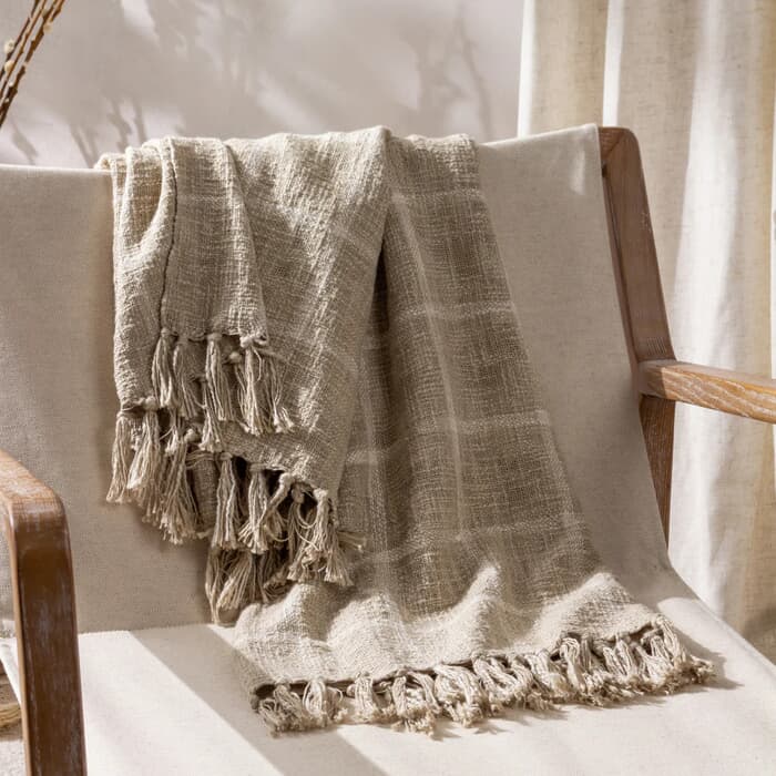 Yard Beni Throw Stone/Natural large