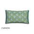 V & A Botanical Harmony Teal/Claret small 8424C