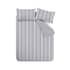 Bianca Brushed Ticking Stripe Grey small 8437E