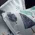Bianca Brushed Winter Scene Blue small 8438C