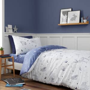 Brushed Starlight Animals White