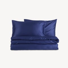 Cotton Sateen 400 Thread Count Navy