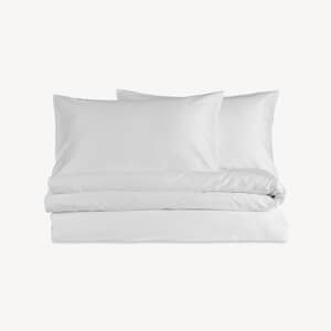 Cotton Sateen 400 Thread Count White