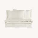 Cotton Sateen 400 Thread Count Ivory