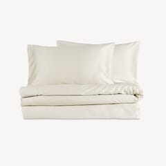 Cotton Sateen 400 Thread Count Ivory