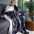 Deyongs Heated Throw Peacocks small 8461B