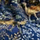 Heated Throw Fox And Deer Navy