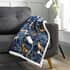 Deyongs Heated Throw Fox And Deer Navy small