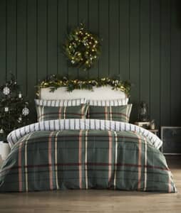 Brushed Plaid Green