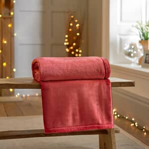 Velvet Touch Throw Cranberry